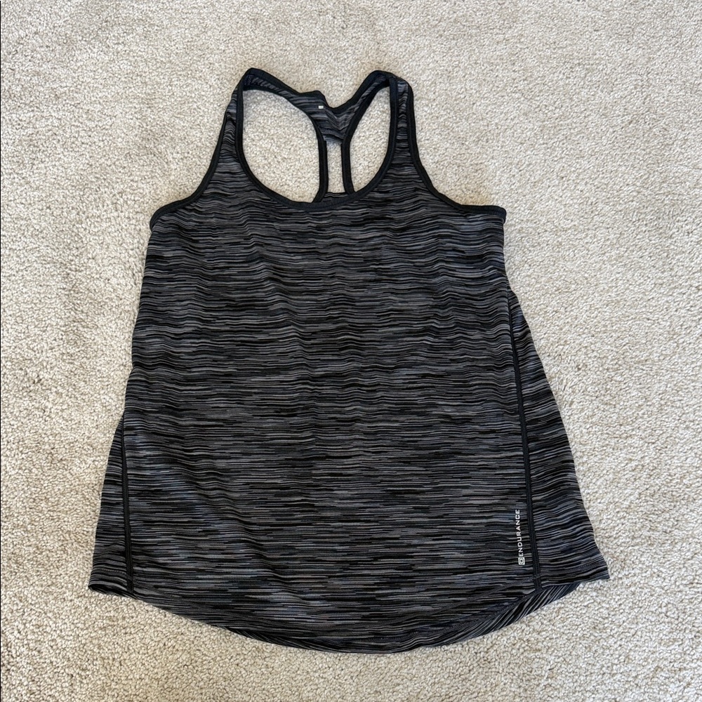 OGIO Women's Black Heather Racerback Tank